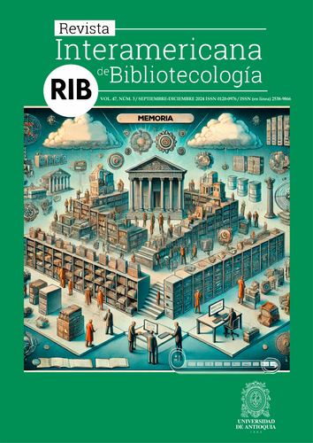 Revista Interamericana de Bibliotecología logo